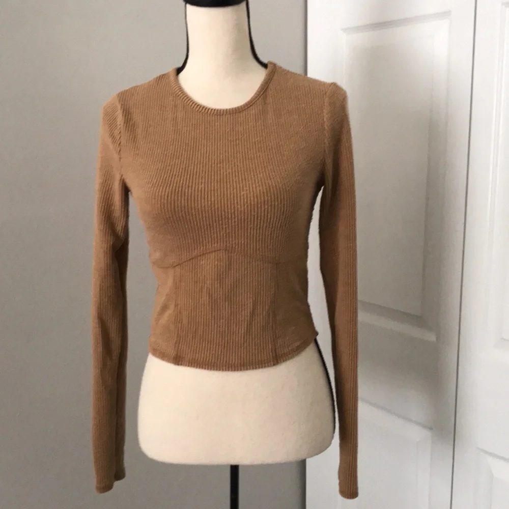 ❤️3X20 WILD FABLE Women Rib knit crop top | S